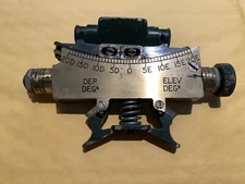 Antique US Military Clinometer Sight Mark IV 1949