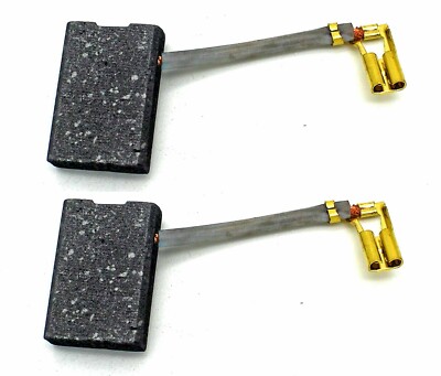 RC-181222 Kohlebürsten Paar, Kohlen 6,3x8x13,5mm für Black & Decker