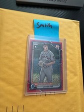 jake bloss 1st bowman Houston astros lot with autograph /50 and red /10