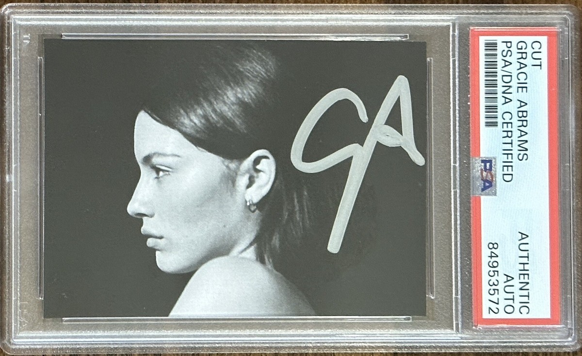 gracie abrams レコード限定盤 直筆メッセージとサイン