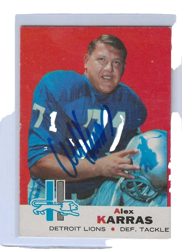 Alex Karras NFL Original Autographed Items