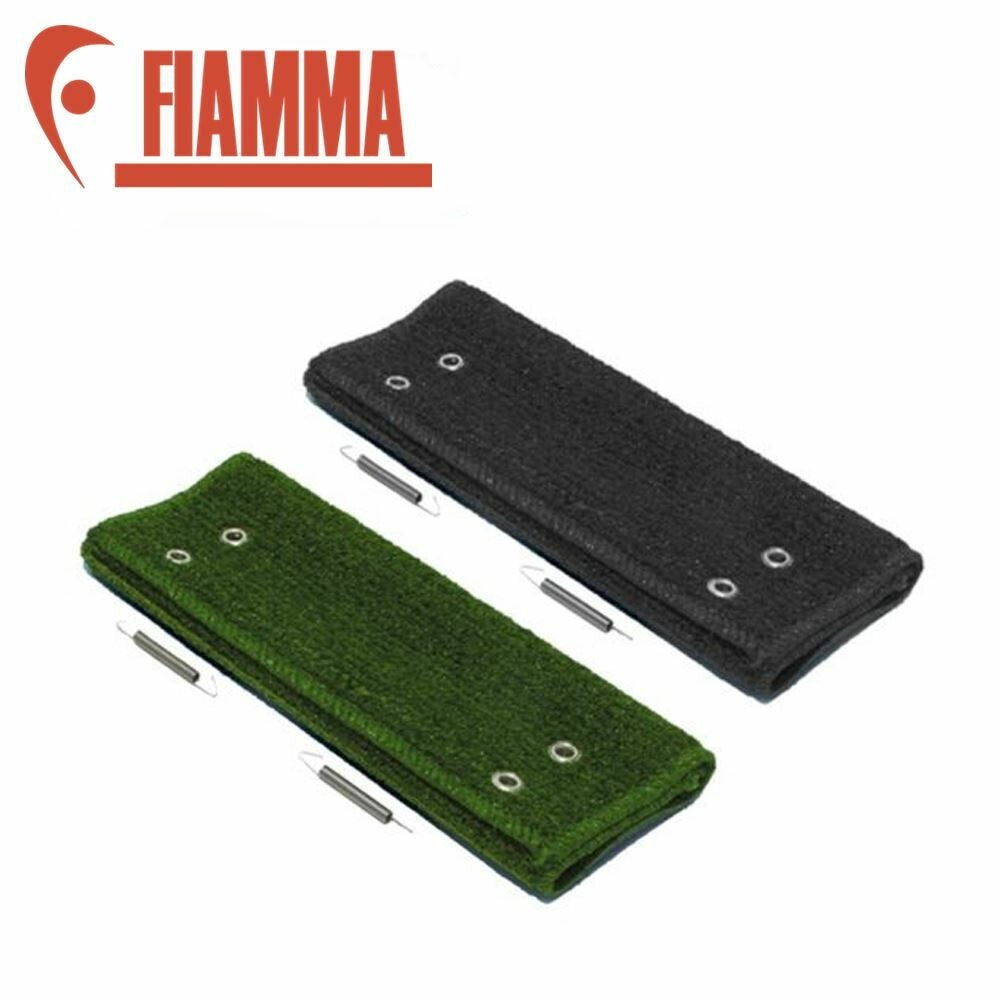 Fiamma Clean Step Cover Black Door Step Motorhome Caravan Camper Van - BLACK