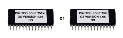 Digitech DSP256 DSP256XL Version 1.05 & 1.08 Firmware OS Update EPROM