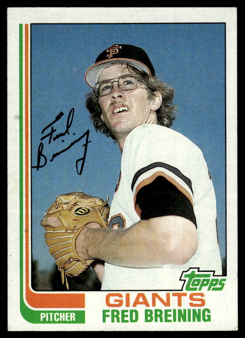 1982 Topps #144 Fred Breining