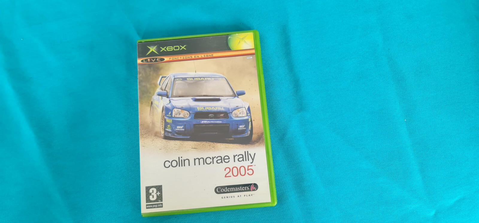 Colin McRae Rally 2005 - Jeu xbox . Version francaise .