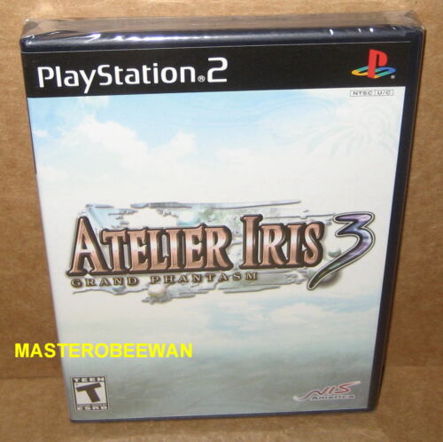 PS2 Atelier Iris 3: Grand Phantasm New Sealed (Sony PlayStation 2, 2007) - Picture 1 of 2