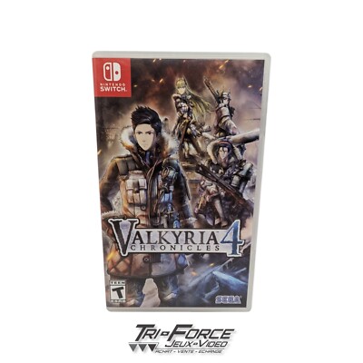 Valkyria Chronicles 4 Nintendo Switch CIB complete tested, free shipping!
