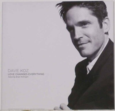 Dave Koz Feat: Brian McKnight  Love Changes Everything (CD, Single Promo) V.G +