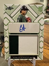 ETHAN SCHIEFELBEIN 2023 LEAF PERFECT GAME NATIONAL SHOWCASE RC PATCH AUTO #/10