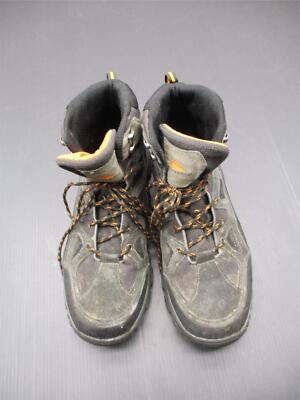 High Sierra Size 12 Mens Black/Gray Summit Trekker Suede Hiking