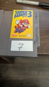 NES-Super Mario Bros 3 Nintendo Entertainment System vintage *testato funzionante*