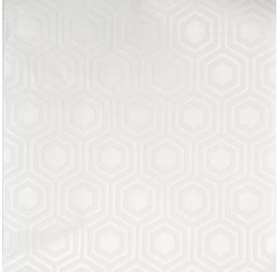 Anaglypta Embossed Textured Paintable Wallpaper, RD5671 Geometric Beehive, White