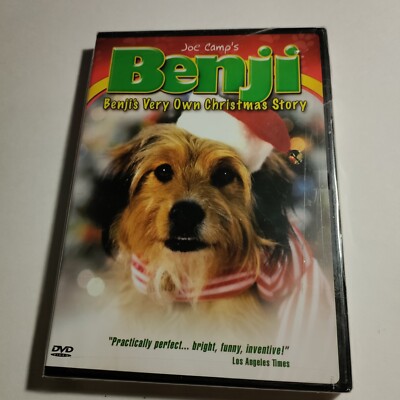 Benji s Very Own Christmas Story (DVD, 2004) Brand New-Plastic Has Rip On Front