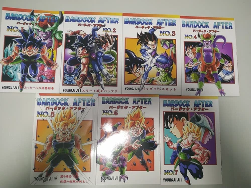 DB DRAGON BALL BARDOCK AFTER Colección 7 tomos Español Young jijii