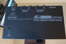 Behringer Microphono PP400 Ultra-Compact Phono Preamp 