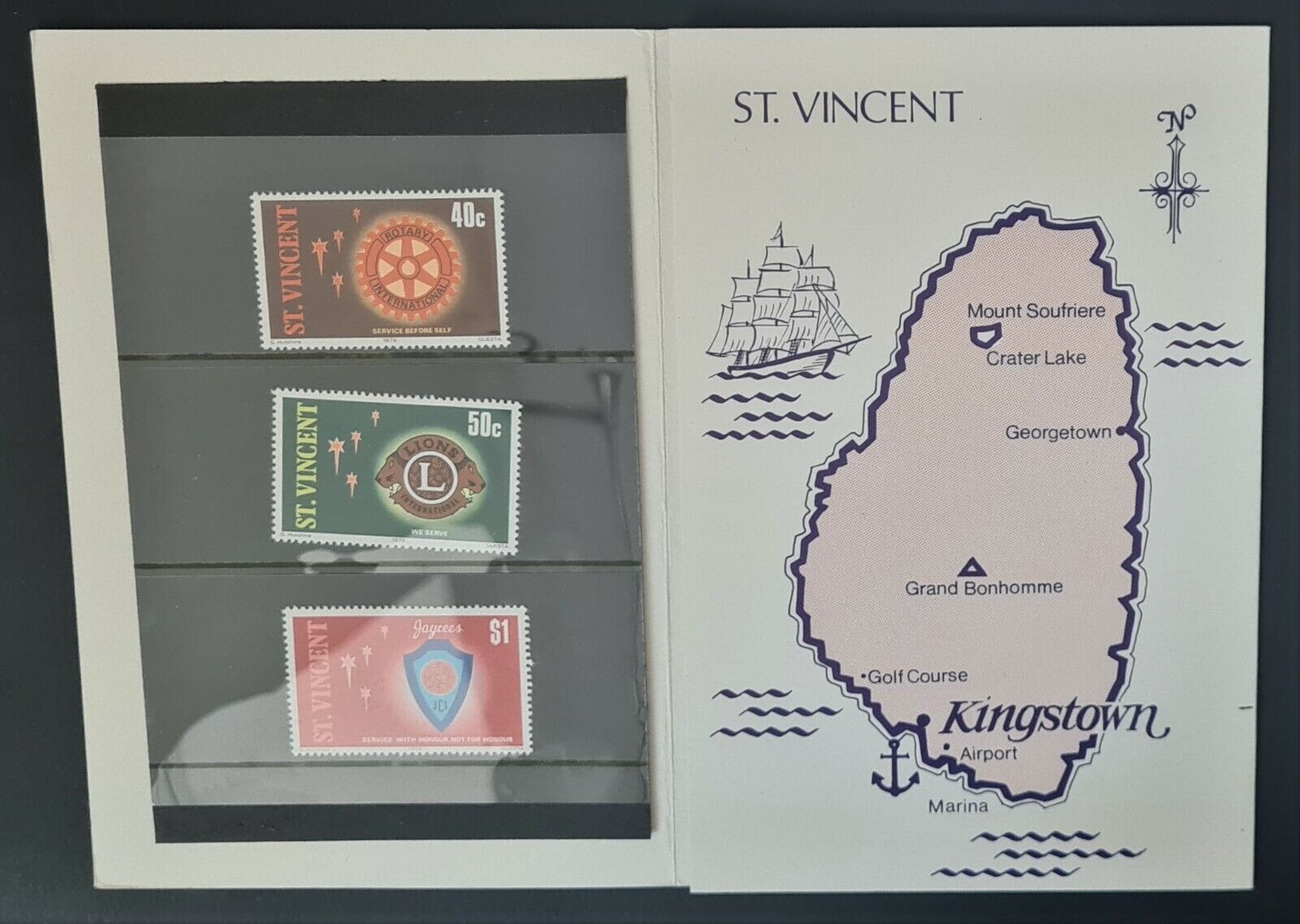 STAMPS ST Ranking TOP14 VINCENT SPECIAL ISSUE BOOKLET OFFer WEST INDIES