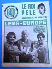 FOOTBALL BUT n° 590 de 1975 PELE LANCE LE SOCCER AUX USA + RC LENS EUROPEEN