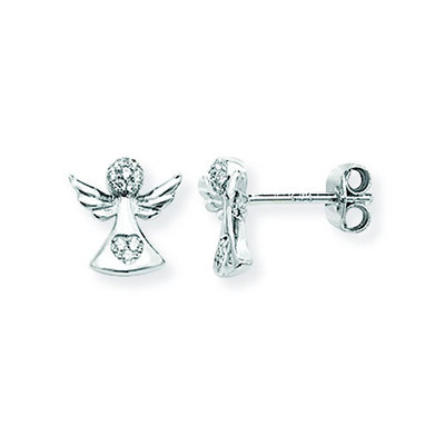 SELOVO Orecchini A Perno In Argento 925 Con Zircone Bianco – A Forma Di Fiocco Di Neve, Eleganti, Confezione Regalo - 3