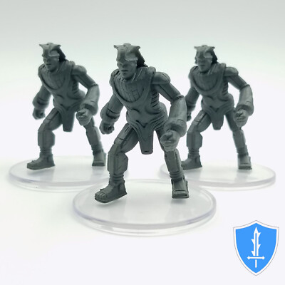 Stone Golem x3 - Monster Menagerie 2 #30 D&D Miniature