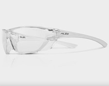 Riley Fresna Safety Glasses x10 Metal-Free Anti-Fog Clear Work Sport Style