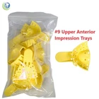 Dental Grillz Upper Anterior Teeth Plastic Mold Impression Trays UA #9 12/bag