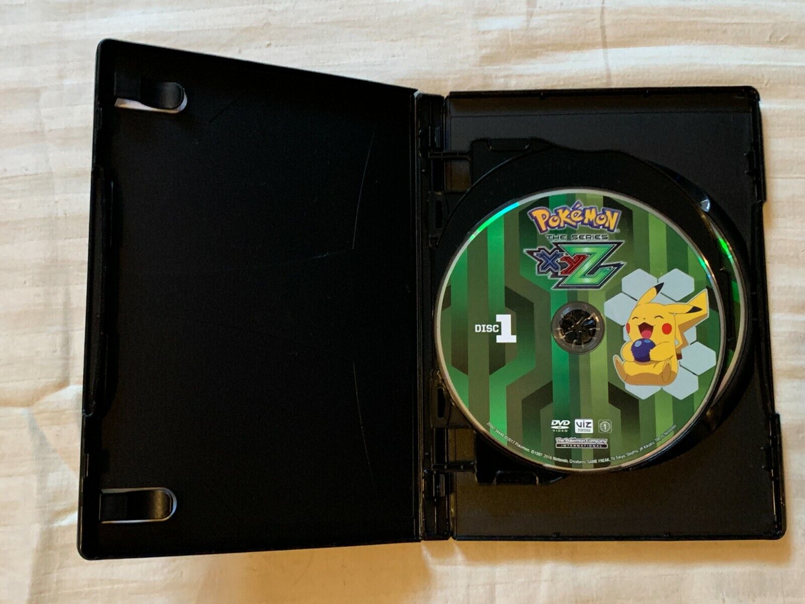 Pokémon the Series: XYZ Set 1 DVD, 2017