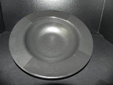 ARTIC NIGHT by NAUTICA  Rimmed Soup Bowl  8 1/4" w  Black glossy Mint Condition
