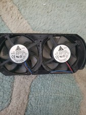 Microsoft XBOX 360 Power Dual Cooling Fan 4 Pin X801127-001 AUB0712HH 12V