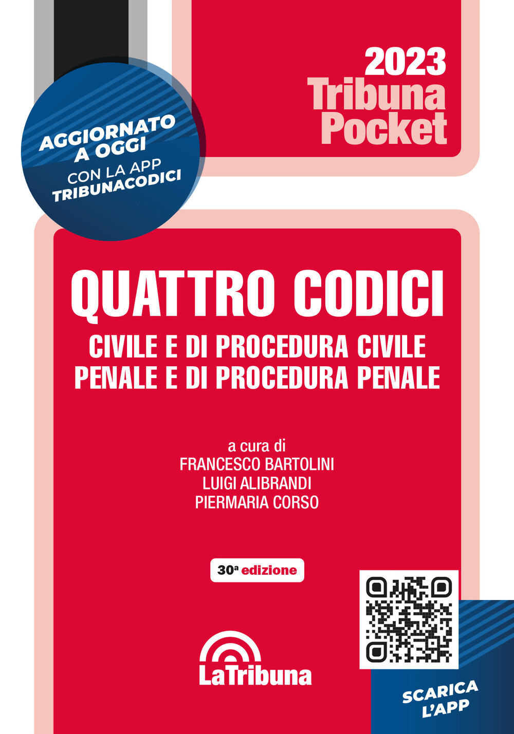 Quattro codici. Civile e di procedura civile, penale e di procedura penale...