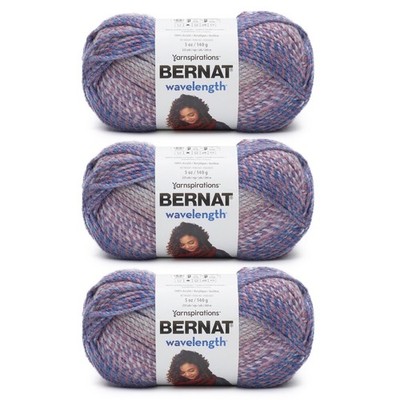 3er Set Knäuel Opalgarn Wellenlänge 140g - Acryl - #5 Bulky - ...