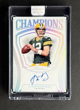 2025 Flawless AARON RODGERS Champions Auto Silver 20/20 - Packers