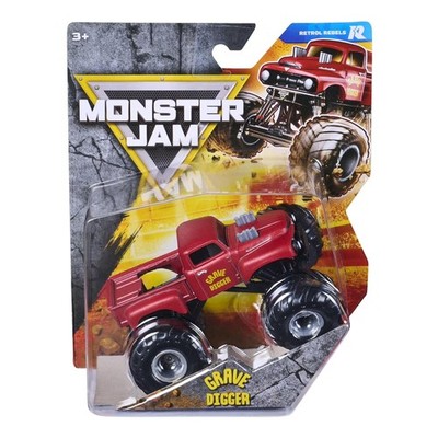 Monster Jam Series 46 Retro Rebels Red Grave Digger 1:64 Die-cast Truck 2026