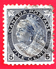 Canada Stamp 79  Queen Victoria Numeral Issue  Used