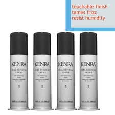 kenra curl defining creme 3.4fl oz 100ml- pack of 4 resist humidity/tame frizz