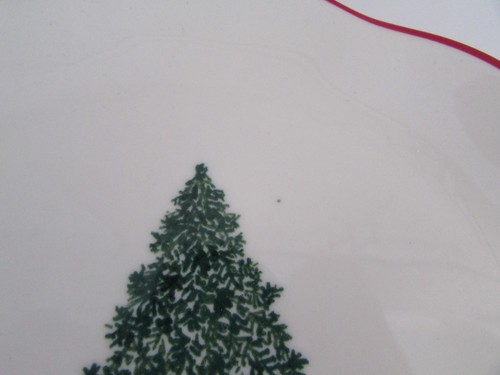 Southern Living Blue & White Chinoiserie Christmas Tree Plates Set 2 NWT - Picture 6 of 6