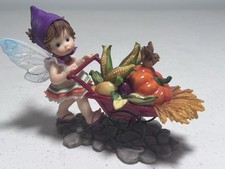NIB Enesco My Little Kitchen Fairies - Bountiful Autumn Harvest Fairy