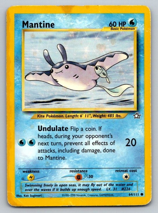 Mantine Neo Genesis 064/111 DMG Unlimited