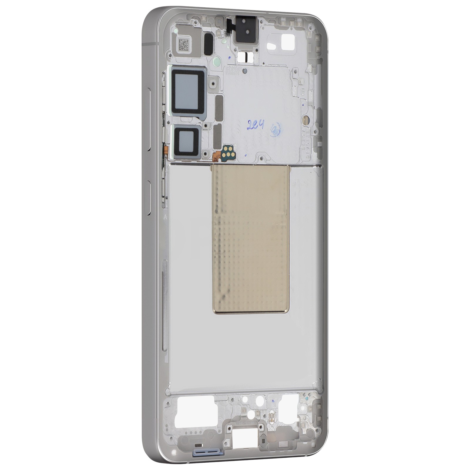 Châssis et cache batterie argenté pour Galaxy S24 Plus d'origine - 2