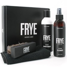 Leather Care Kit 4 Piece Set with U.S.-Made Leather Cleaner Conditioner