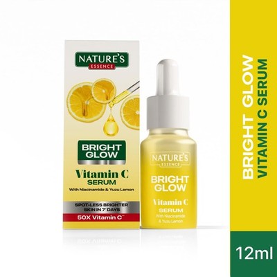 Bright Glow Vitamin C Face Serum 12ml Radiant Skin Care for Men Women