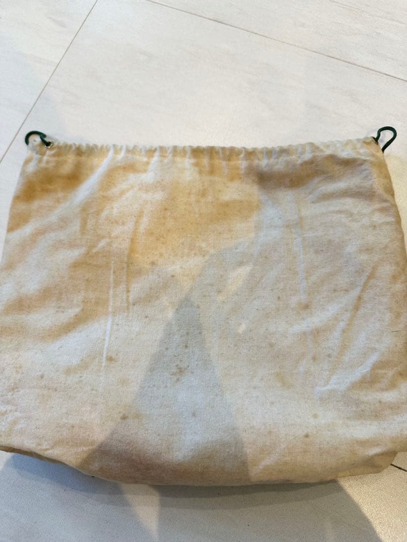 GUCCI Crossbody Shoulder Bag Leather Brown Gold Hardware Vintage Logo From Japan thumbnail 14