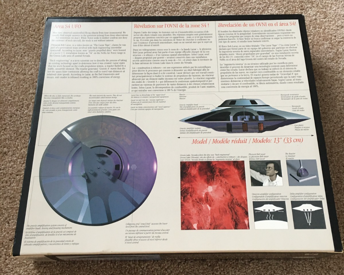 Testors S4 UFO 1/48 Spacecraft for sale online | eBay