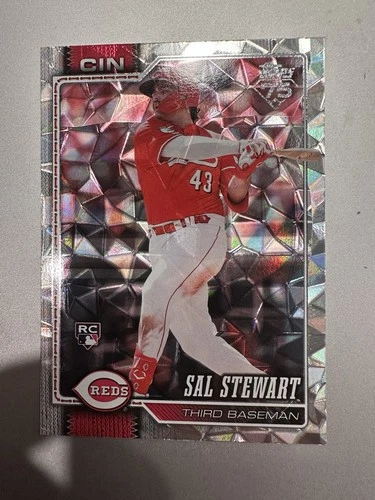 Sal Stewart 2026 Topps Series 2 RC Diamante #372 Cincinnati Reds Rookie
