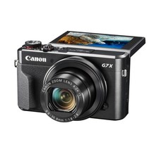Canon PowerShot G7 X Mark II 20.1MP Compact Camera - Black