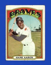 1972 Topps Set-Break #299 Hank Aaron LOW GRADE (crease) *GMCARDS*