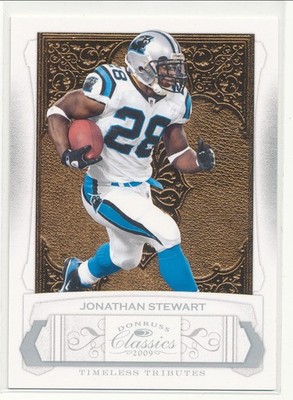 2009 Donruss Classics - Jonathan Stewart #15 Timeless Tributes Silver /100