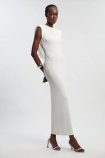 Karen Millen Knitted Dress Womens Occasion Dresses
