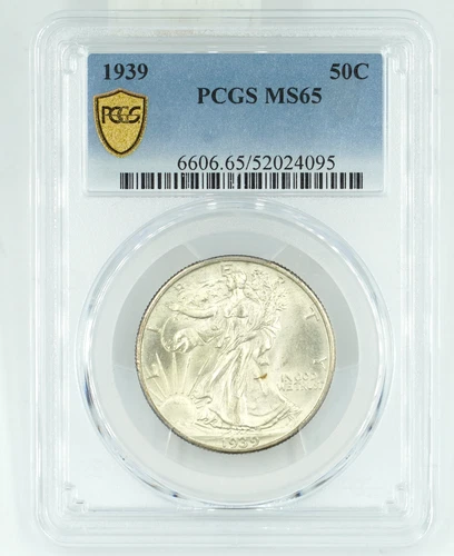 1939 PCGS MS65 Walking Liberty Half Dollar