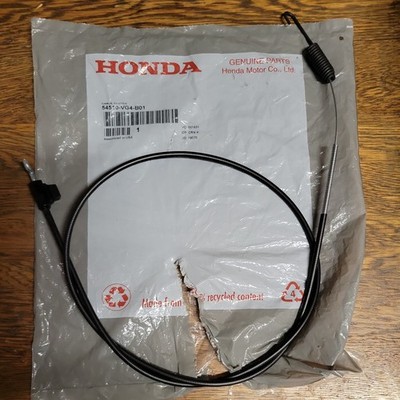 Honda 54510-VG4-B01 Clutch Cable, Genuine, OEM, New Open Box