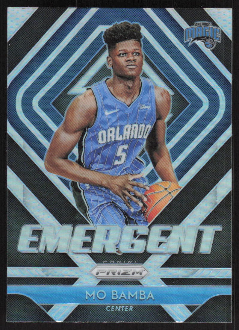 2018-19 Panini Prizm #6 Mo Bamba Emergent Silver